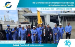 Certificación de Operadores de Brazos Articulados sobre Camión