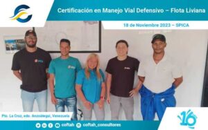 Certificación en Manejo Vial Defensivo - Flota Liviana