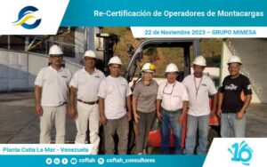 Certificación de Operadores de Montacargas