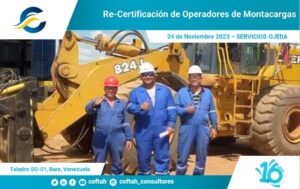 Certificación de Operadores de Montacargas