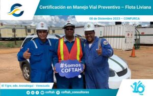 Certificación en Manejo Vial Preventivo – Flota Liviana