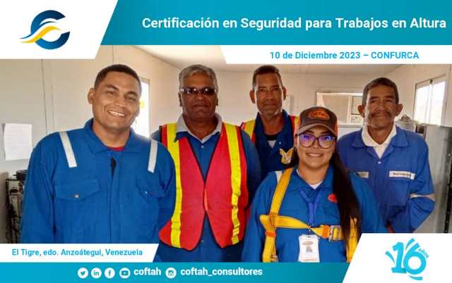 Certificación en Seguridad para Trabajos en Altura