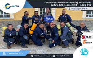 Certificación Internacional con el Sulfuro de Hidrógeno H2S (ANSI Z-390)