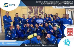 Certificación Internacional con el Sulfuro de Hidrógeno H2S (ANSI Z-390)