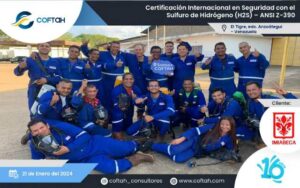 Certificación Internacional con el Sulfuro de Hidrógeno H2S (ANSI Z-390)