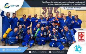 Certificación Internacional con el Sulfuro de Hidrógeno H2S (ANSI Z-390)