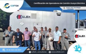 Certificación de Operadores de Camión Guaya Eléctrica