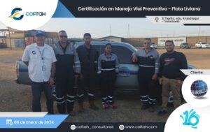 Certificación en Manejo Vial Preventivo – Flota Liviana