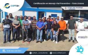 Certificación en Manejo Vial Preventivo – Flota Liviana