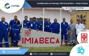 Certificación en Manejo Vial Preventivo – Flota Liviana