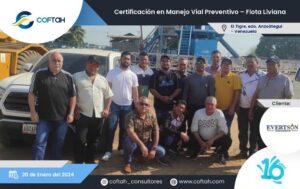 Certificación en Manejo Vial Preventivo – Flota Liviana