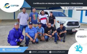 Certificación en Manejo Vial Preventivo – Flota Liviana