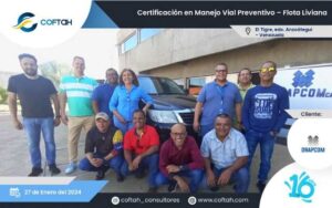 Certificación en Manejo Vial Preventivo – Flota Liviana