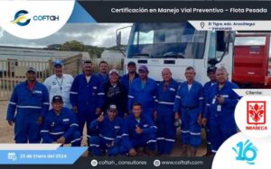 Certificación en Manejo Vial Preventivo – Flota Liviana