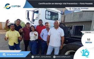 Certificación en Manejo Vial Preventivo – Flota Pesada