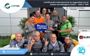 Certificación Internacional con el Sulfuro de Hidrógeno H2S (ANSI Z-390)