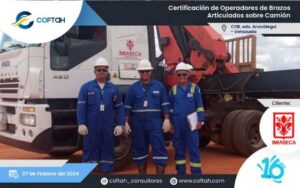 Certificación de Operadores de Brazos Articulados sobre Camión