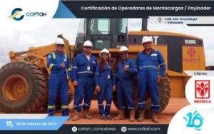 Certificación de Operadores de Montacargas / Payloader