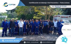 Certificación en Manejo Vial Preventivo – Flota Liviana