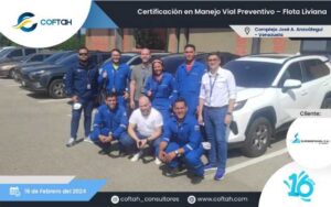 Certificación en Manejo Vial Preventivo – Flota Liviana