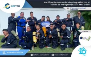 Certificación Internacional con el Sulfuro de Hidrógeno H2S (ANSI Z-390)