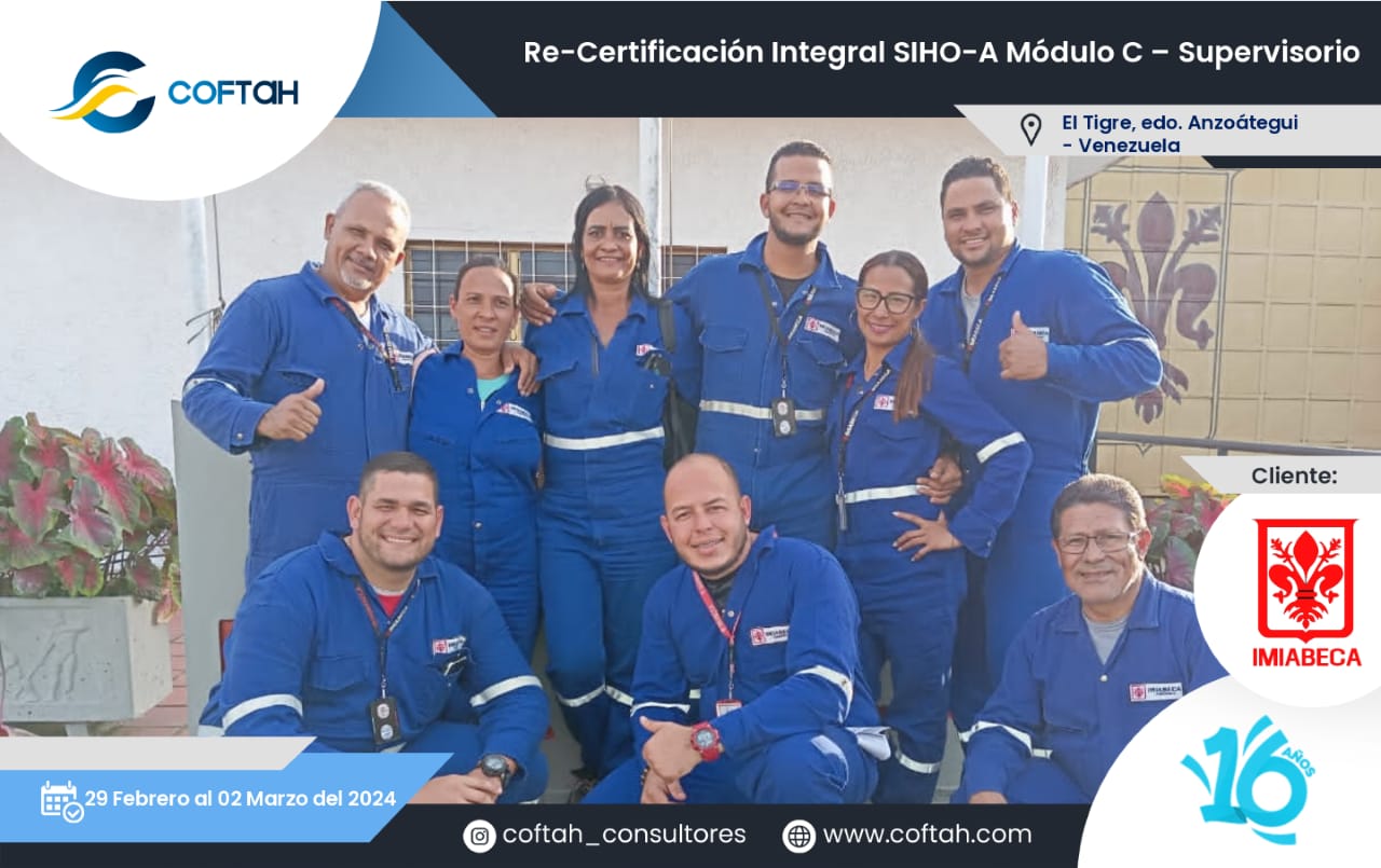 Lee más sobre el artículo Re-Certificación Integral SIHO-A Módulo C Supervisorio en IMIABECA
