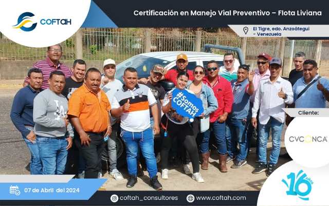 Certificación en Manejo Vial Preventivo – Flota Liviana