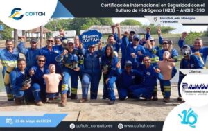 Certificación Internacional con el Sulfuro de Hidrógeno H2S (ANSI Z-390)