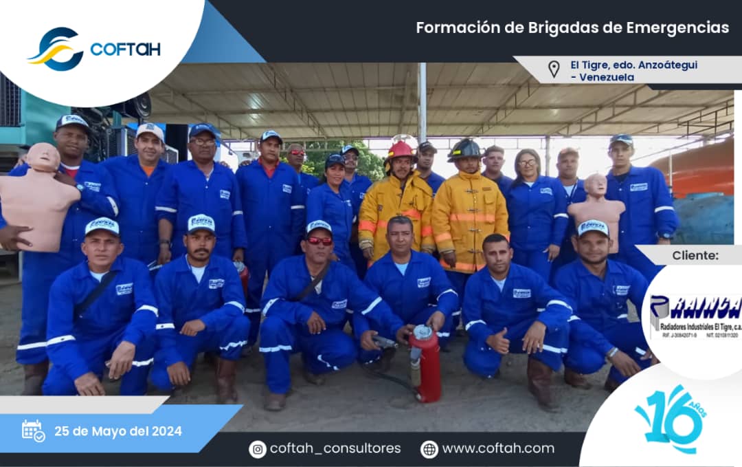 Lee más sobre el artículo Formación de Brigadas de Emergencias en RAINCA