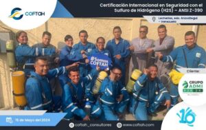 Certificación Internacional con el Sulfuro de Hidrógeno H2S (ANSI Z-390)