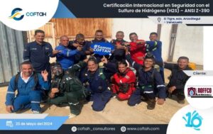 Certificación Internacional con el Sulfuro de Hidrógeno H2S (ANSI Z-390)