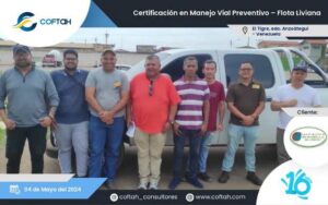 Certificación en Manejo Vial Preventivo – Flota Liviana