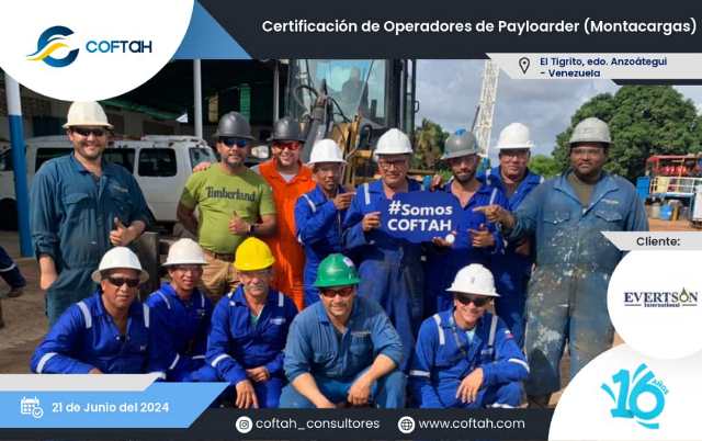 Certificación de Operadores de Payloader (Montacargas)