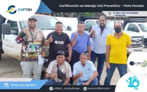 Certificación en Manejo Vial Preventivo – Flota Pesada