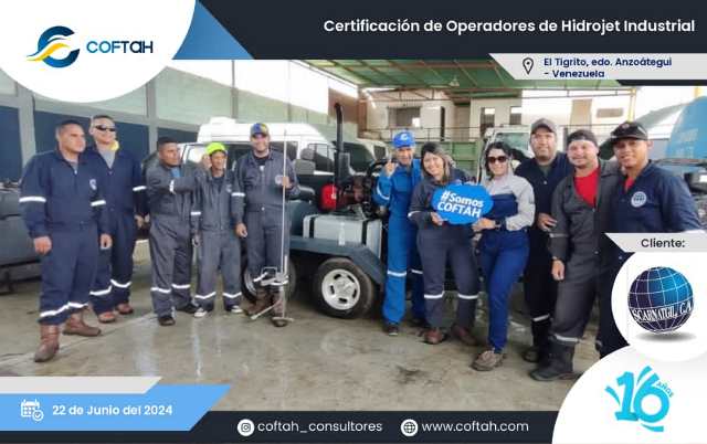 Certificación para Operadores de Hidrojet