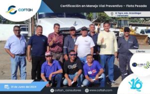 Certificación en Manejo Vial Preventivo – Flota Pesada