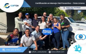 Certificación en Manejo Vial Preventivo – Flota Liviana