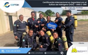 Certificación Internacional con el Sulfuro de Hidrógeno H2S (ANSI Z-390)