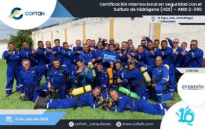 Certificación Internacional con el Sulfuro de Hidrógeno H2S (ANSI Z-390)