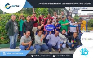 Certificación en Manejo Vial Preventivo – Flota Liviana