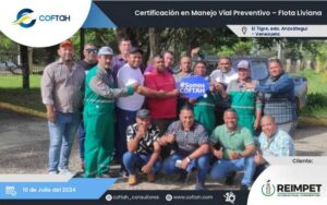 Certificación en Manejo Vial Preventivo – Flota Liviana