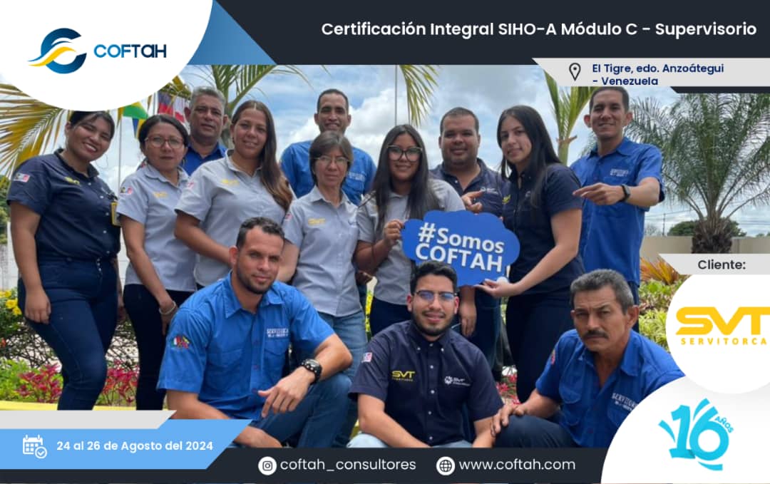 Lee más sobre el artículo Certificación Integral SIHO-A Módulo C Supervisorio en SERVITORCA