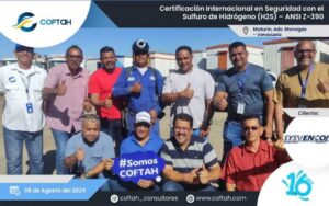 Certificación Internacional con el Sulfuro de Hidrógeno H2S (ANSI Z-390)