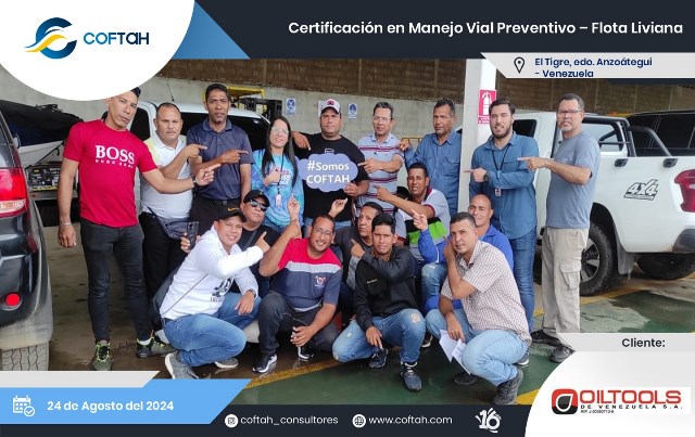 Certificación en Manejo Vial Preventivo – Flota Liviana