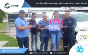 Certificación en Manejo Vial Preventivo – Flota Liviana