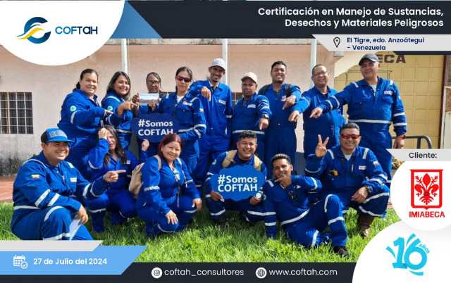 Certificación en Manejo de Sustancias, Desechos y Materiales Peligrosos