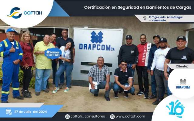 Certificación en Seguridad en Izamientos de Cargas