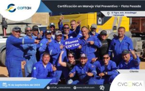 Certificación en Manejo Vial Preventivo – Flota Pesada