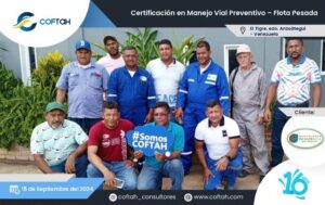 Certificación en Manejo Vial Preventivo – Flota Pesada