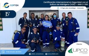 Certificación Internacional con el Sulfuro de Hidrógeno H2S (ANSI Z-390)